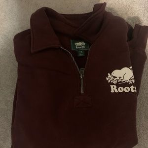 Roots woman squatter zip - size small